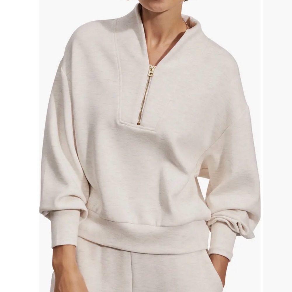 Varley Davidson Woven Sweatshirt New